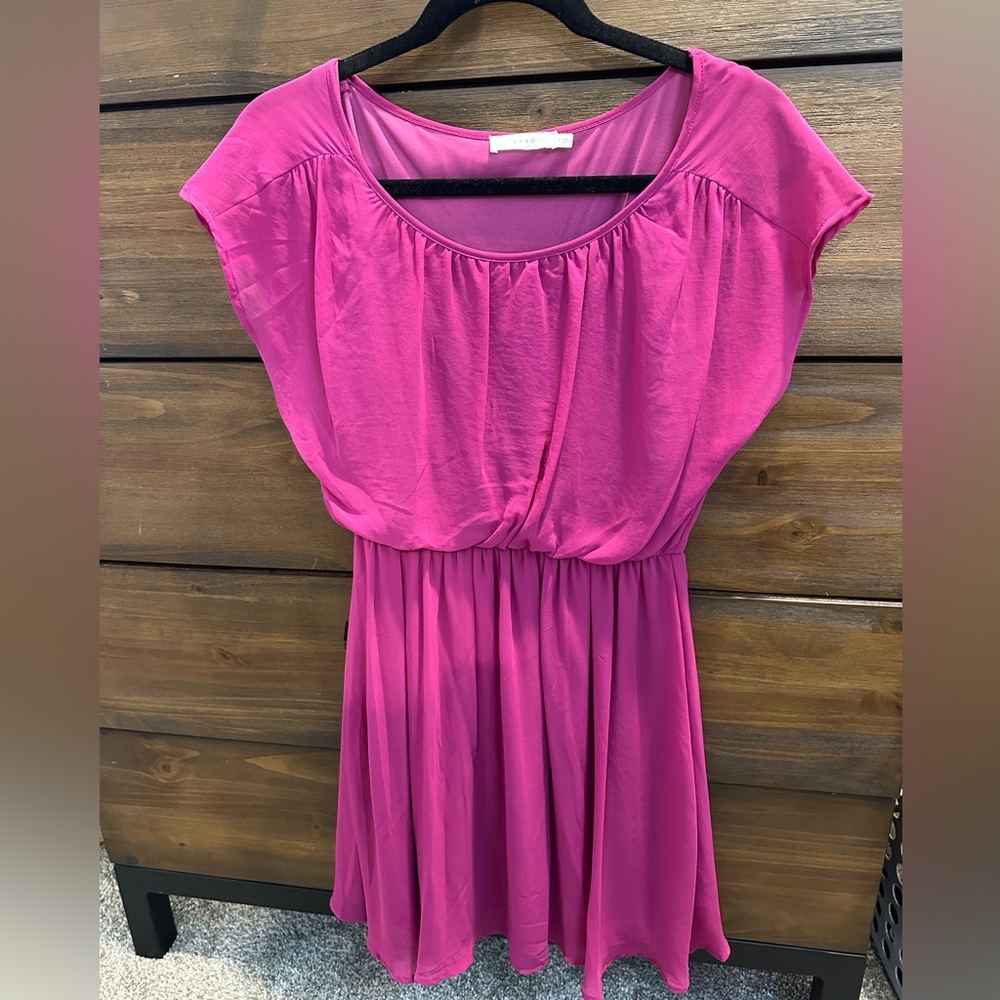 Magenta dress